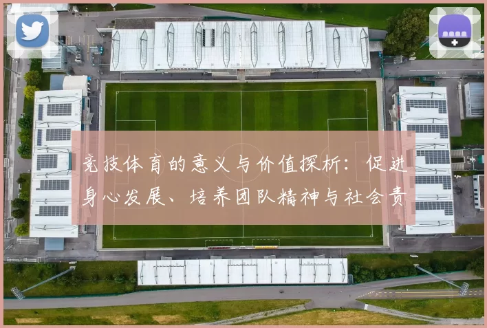 竞技体育的意义与价值探析：促进身心发展、培养团队精神与社会责任感